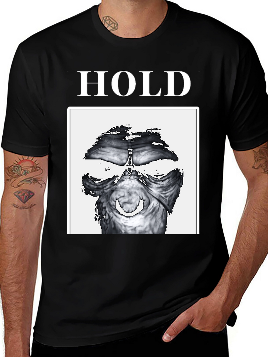 Hold T-Shirt - Unique Graphic Tee