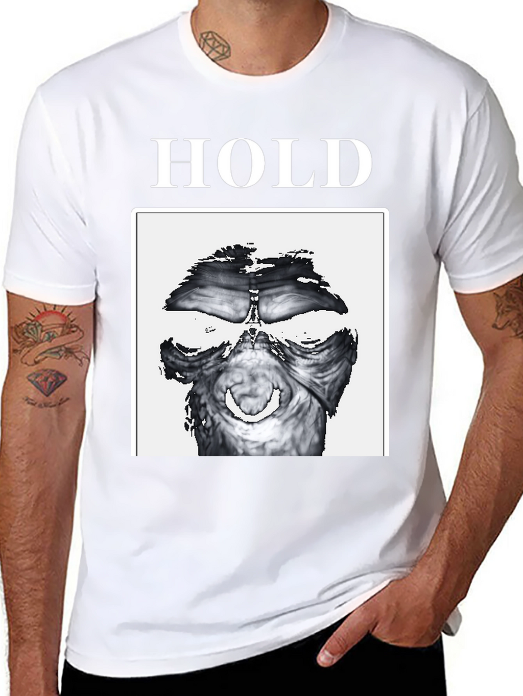 Hold T-Shirt - Unique Graphic Tee