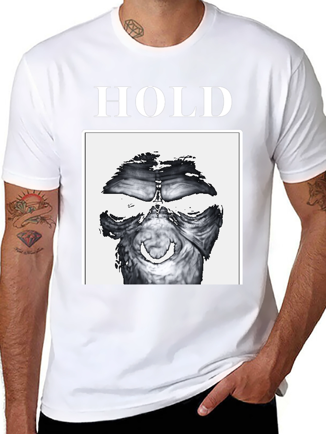 Hold T-Shirt - Unique Graphic Tee