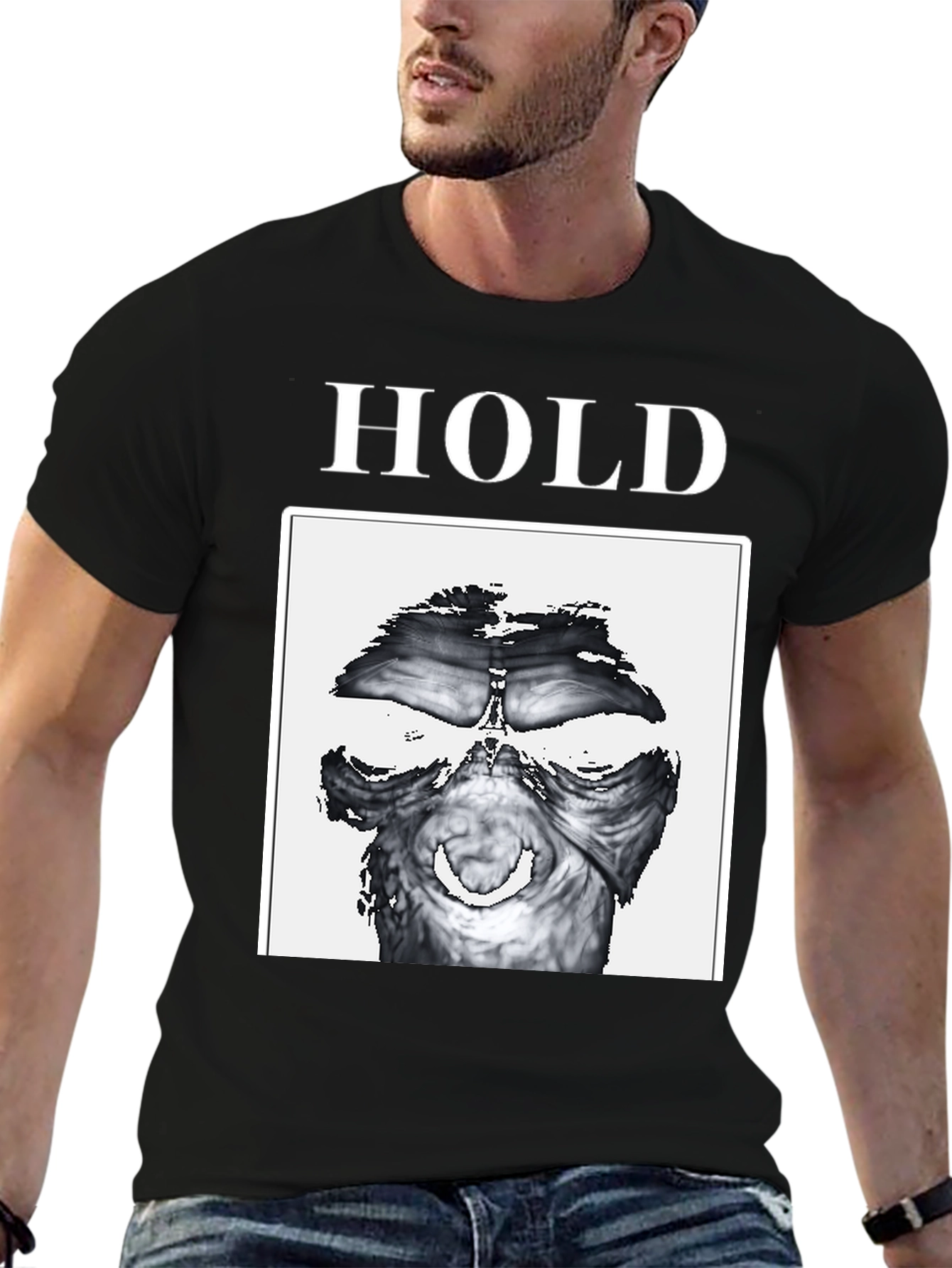 Hold T-Shirt - Unique Graphic Tee
