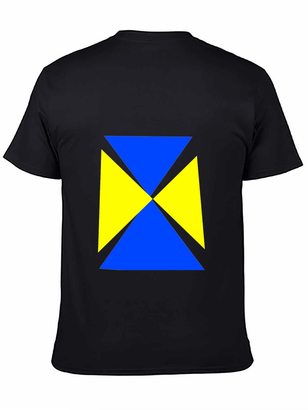 Geometric Triangle Tee - Bold & Stylish