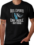 Reel Experts Fishing Graphic T-Shirt