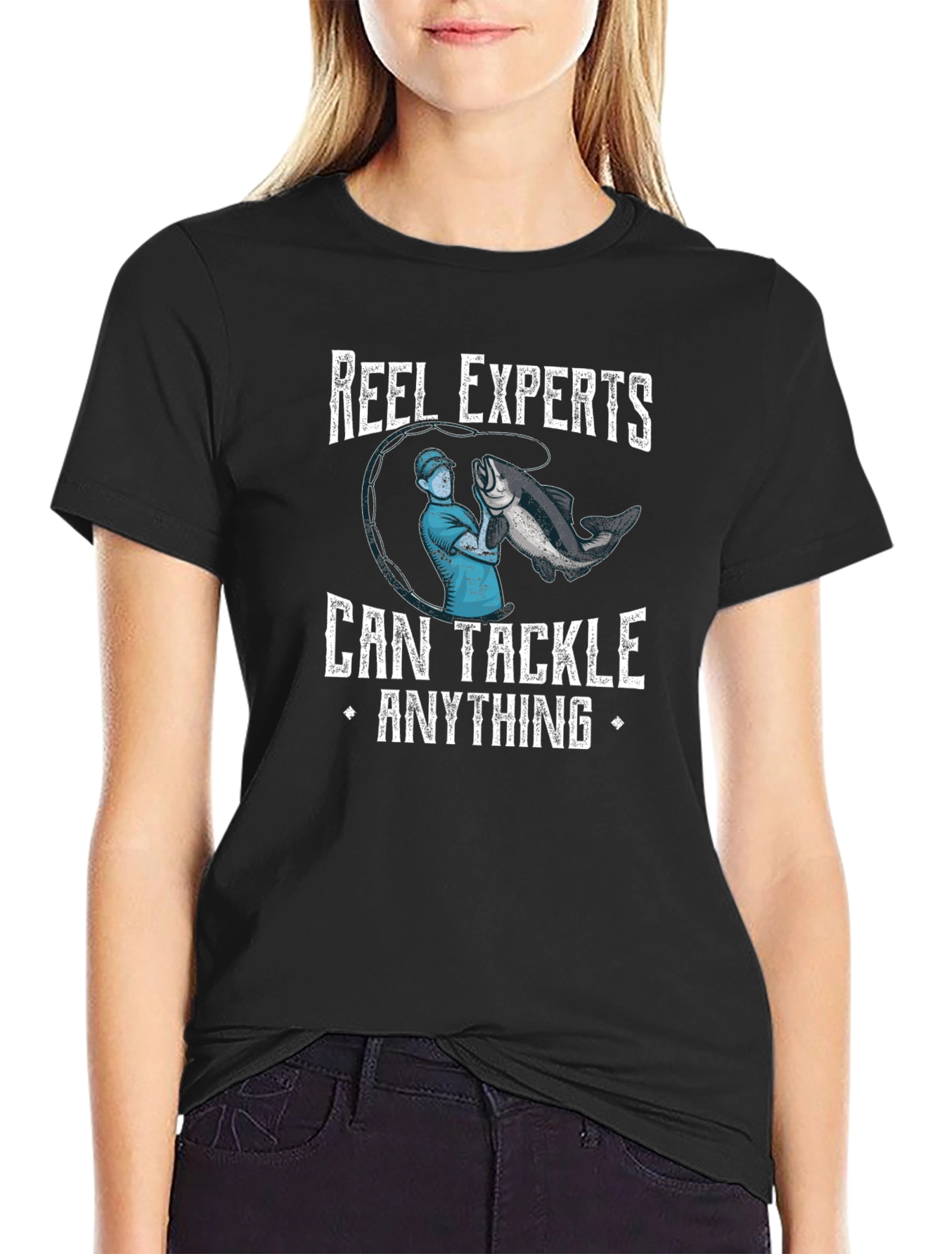Reel Experts Fishing Graphic T-Shirt