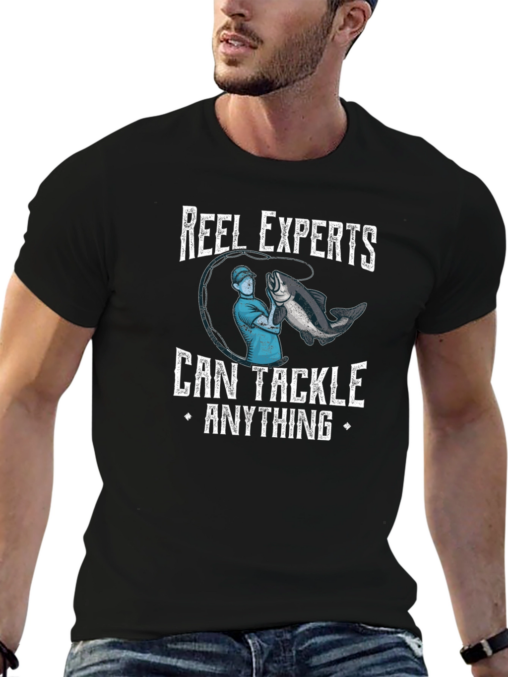 Reel Experts Fishing Graphic T-Shirt