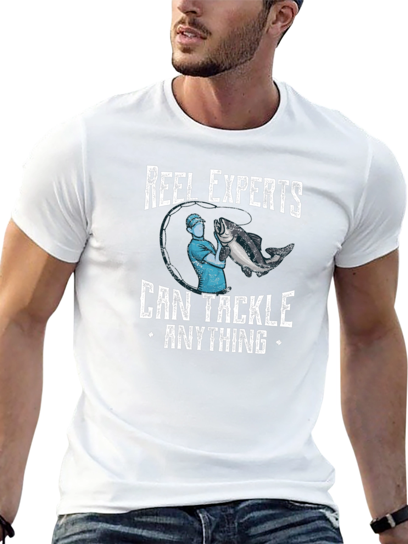 Reel Experts Fishing Graphic T-Shirt