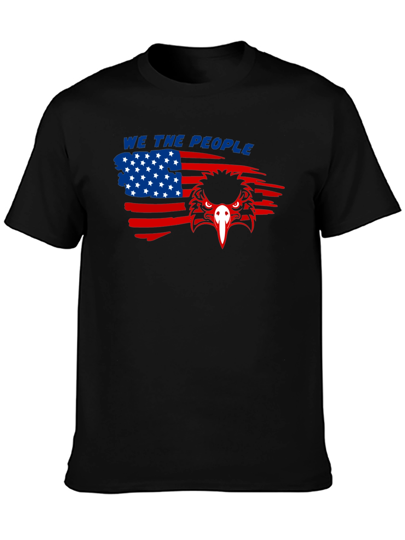 We The People Eagle Graphic Tee - Patriotic Shirt