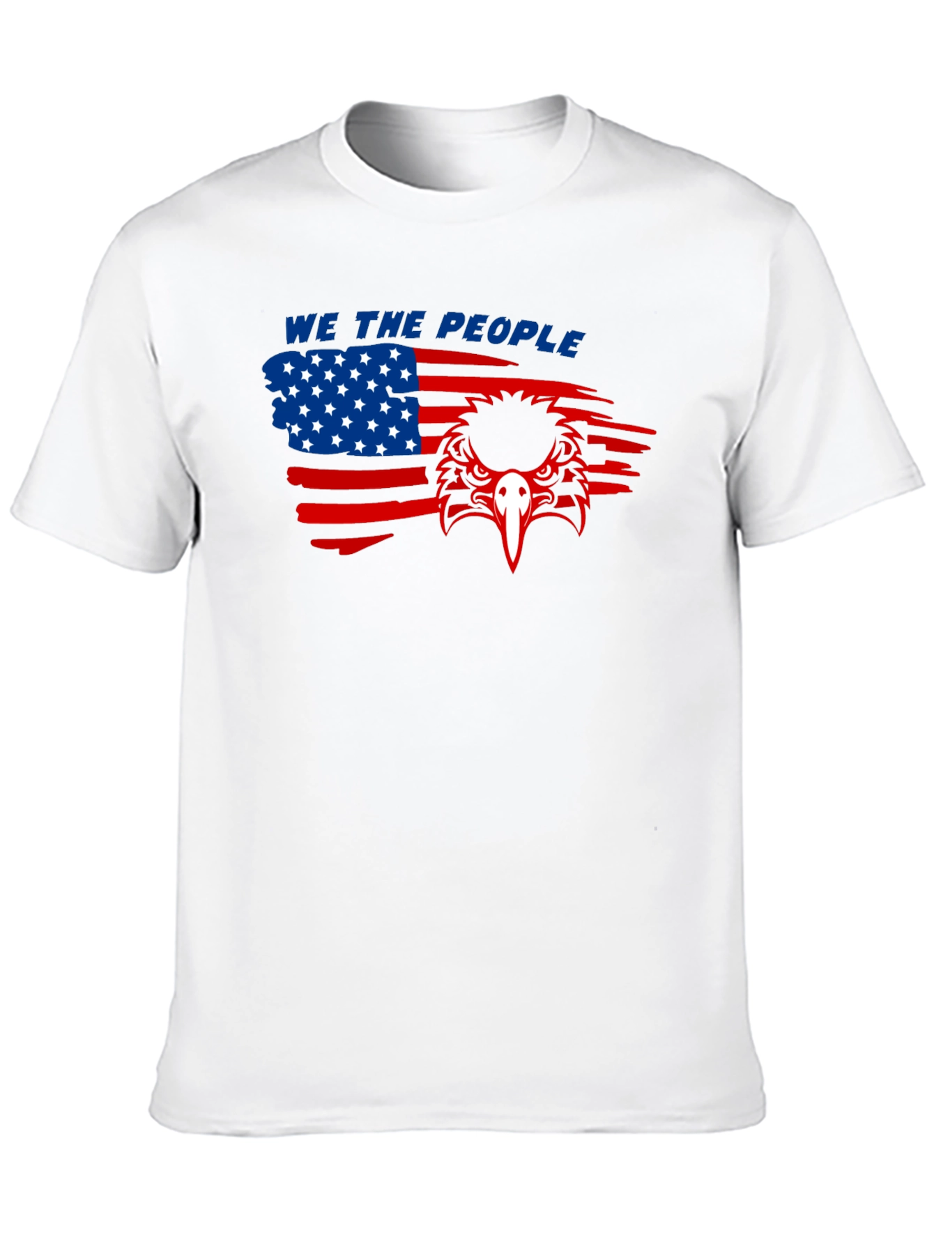 We The People Eagle Graphic Tee - Patriotic Shirt