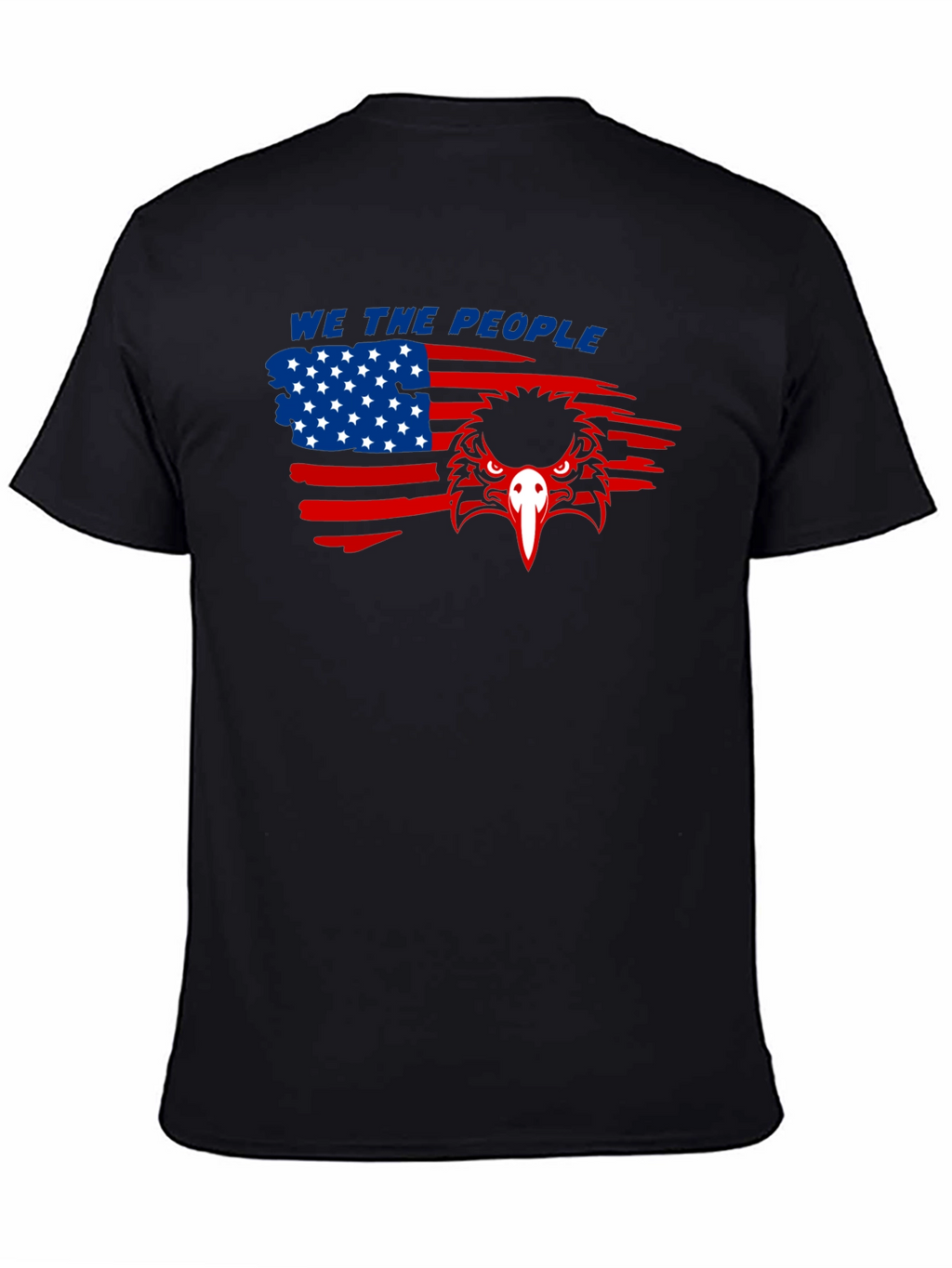 We The People Eagle Graphic Tee - Patriotic Shirt