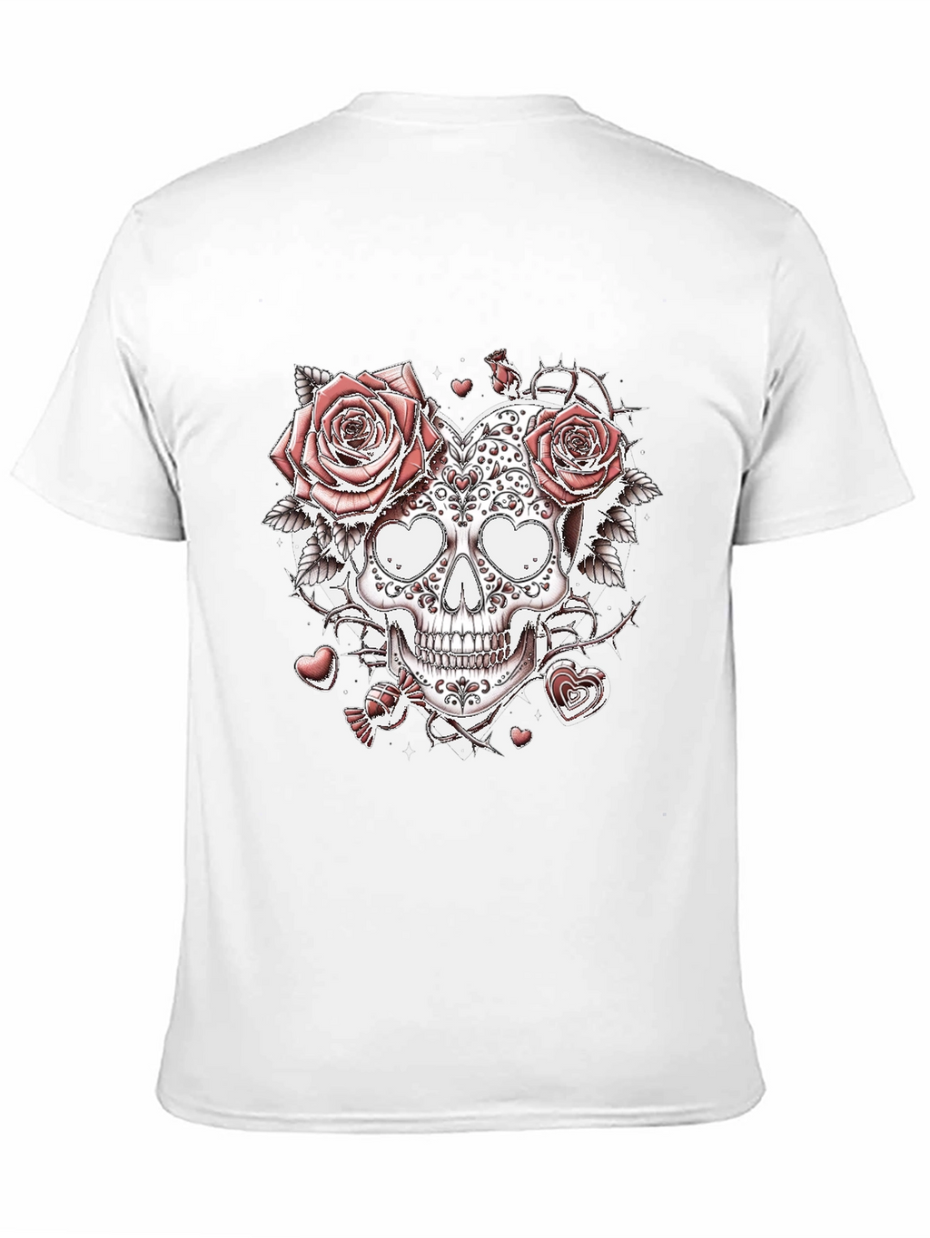 Skull & Roses Graphic Tee