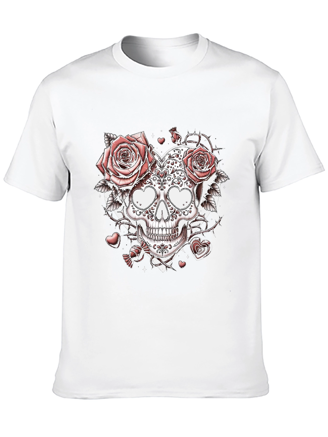 Skull & Roses Graphic Tee
