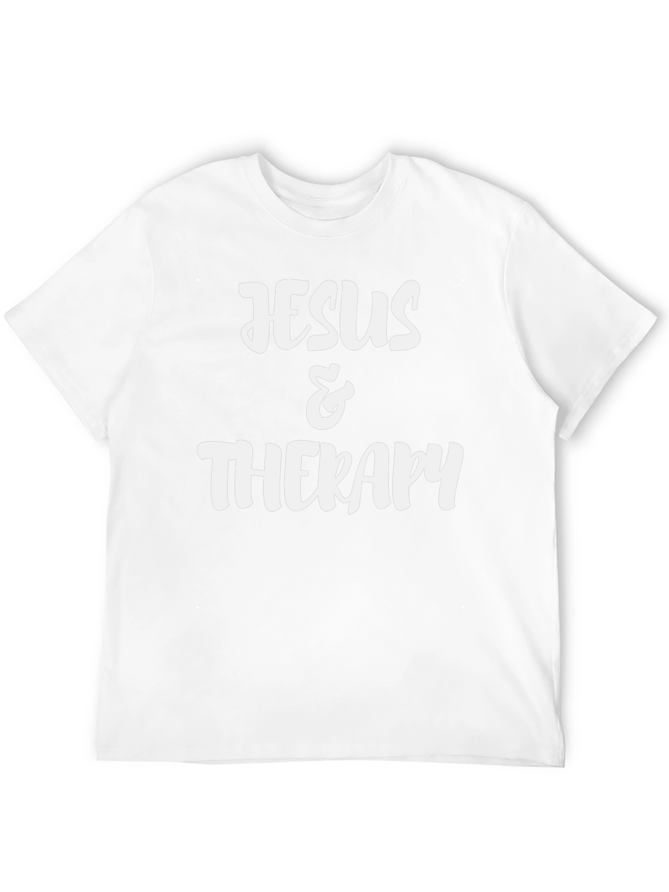 Jesus & Therapy Black Graphic Tee