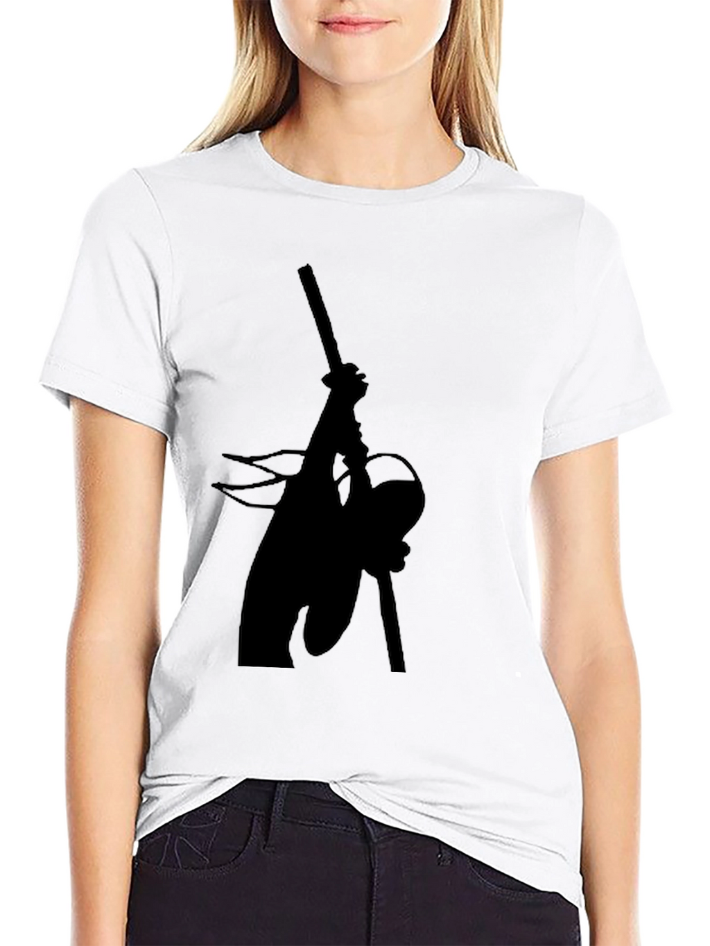 Silhouette Angler T-Shirt - Fishing Graphic Tee