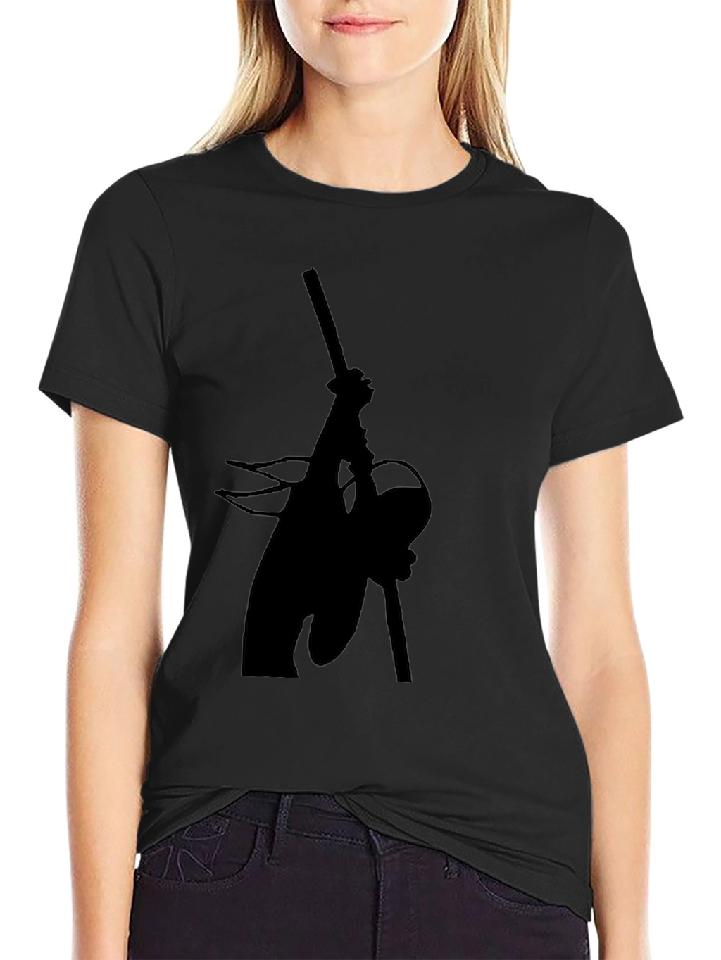 Silhouette Angler T-Shirt - Fishing Graphic Tee