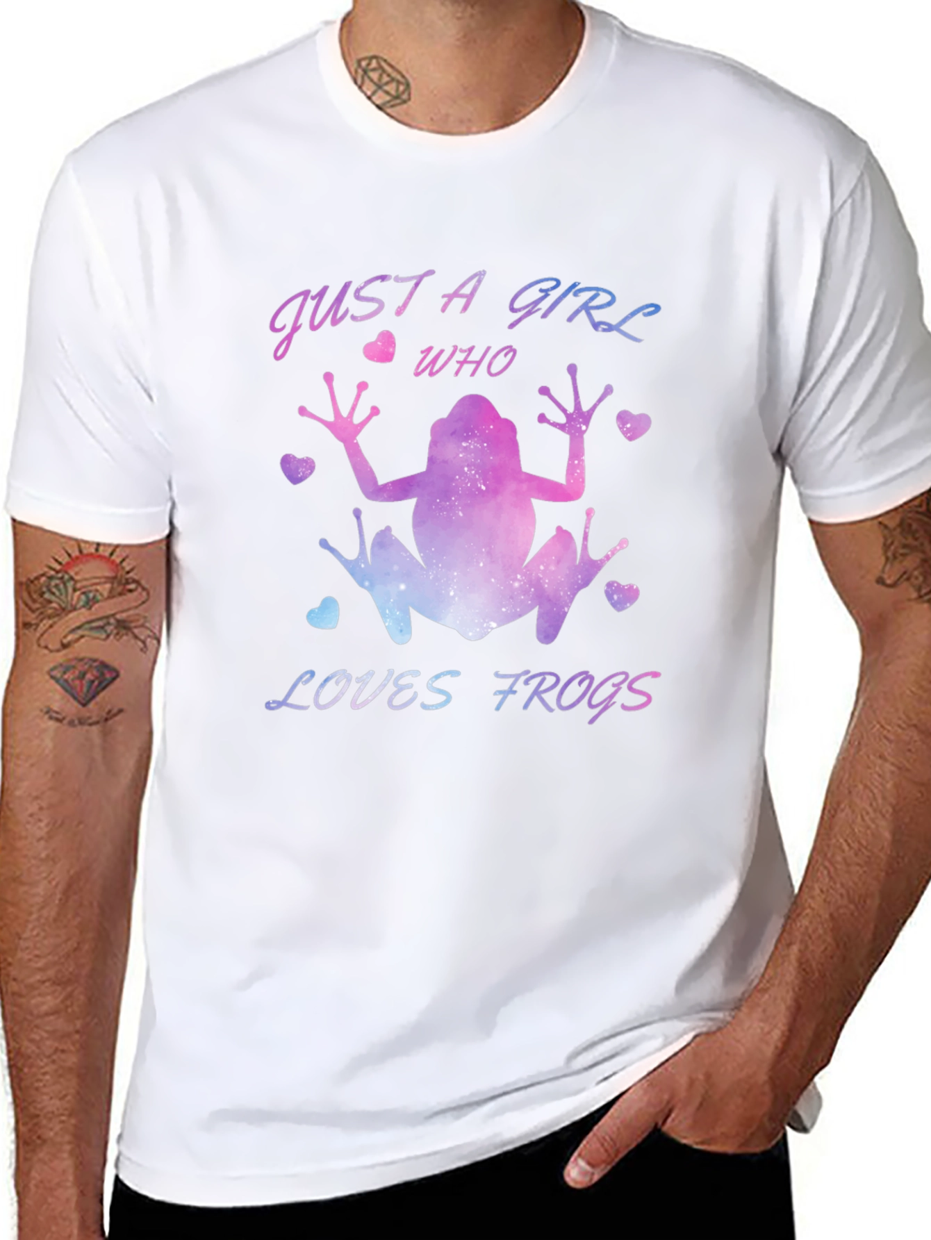 Just A Girl Who Loves Frogs T-Shirt