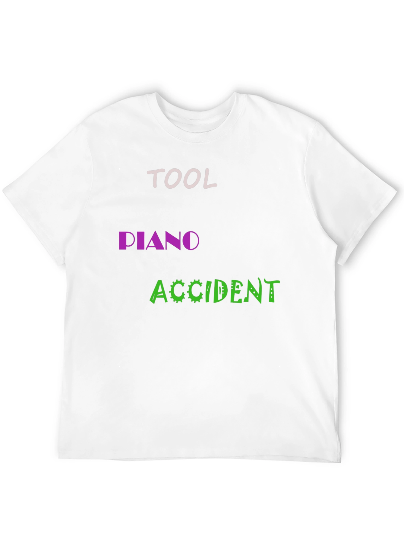 Tool Piano Accident Black Graphic Tee