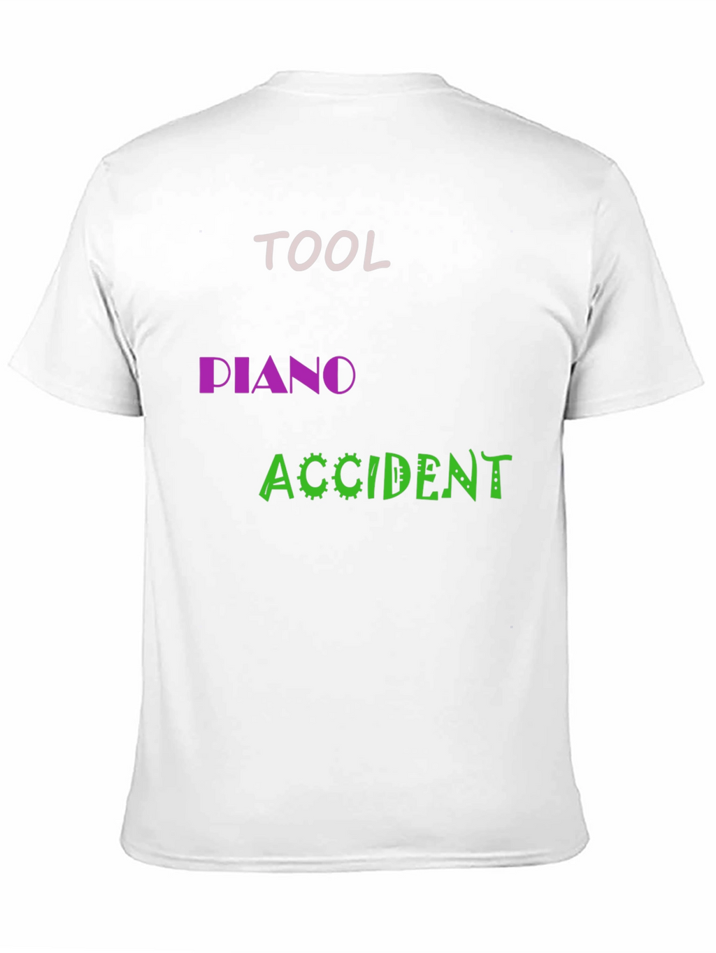 Tool Piano Accident Black Graphic Tee