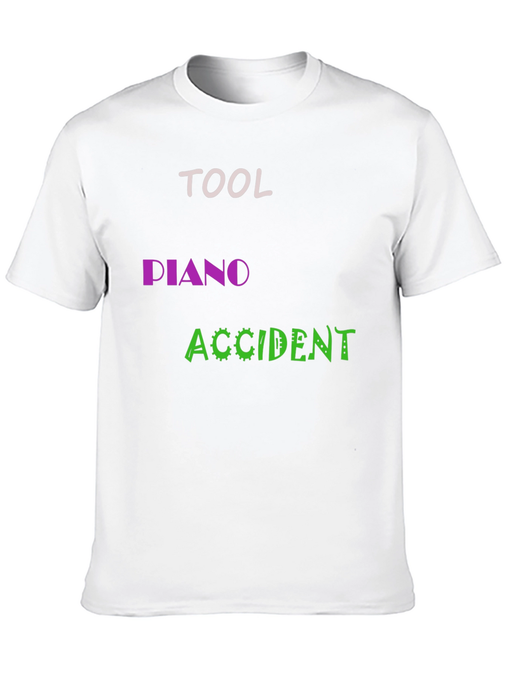 Tool Piano Accident Black Graphic Tee