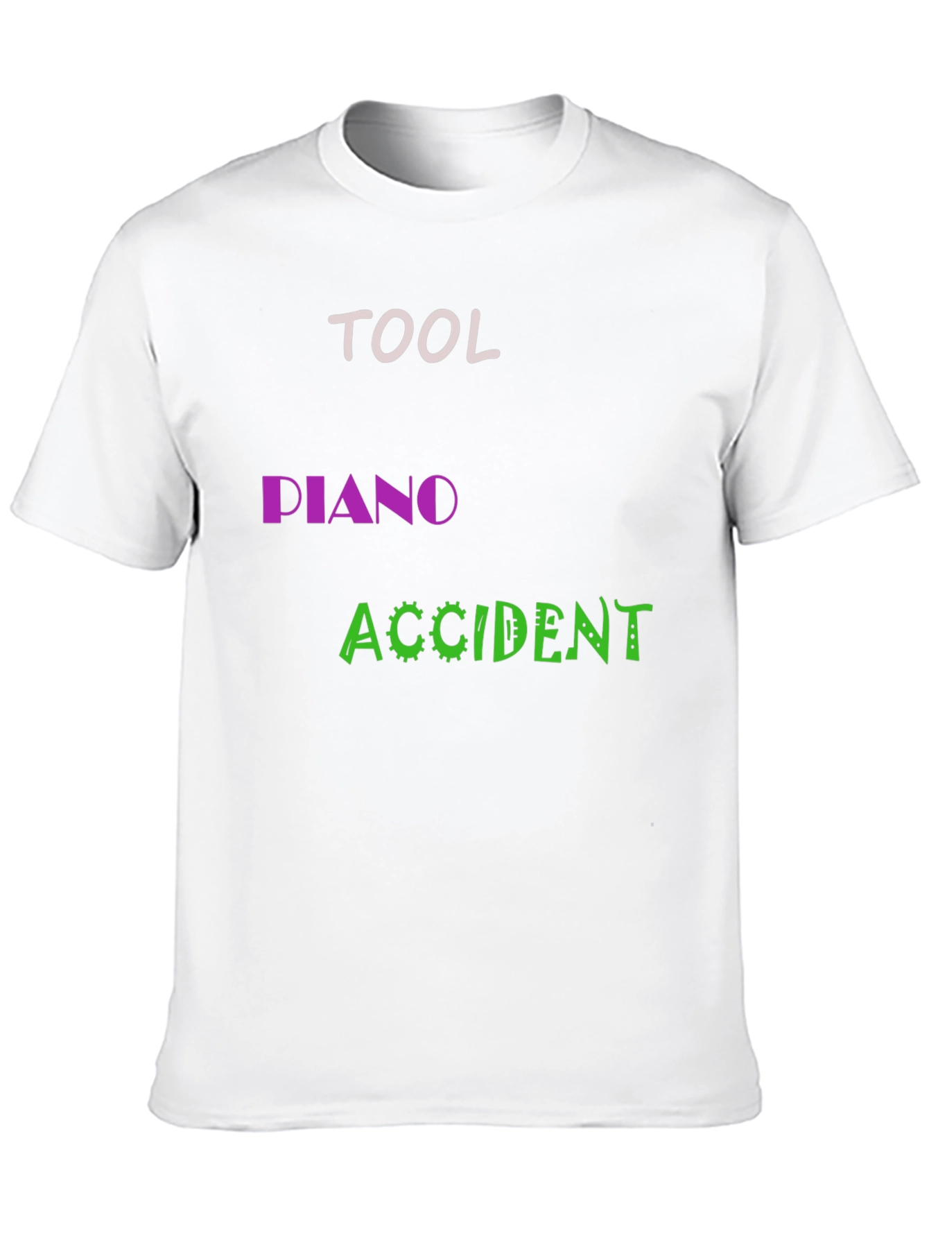 Tool Piano Accident Black Graphic Tee