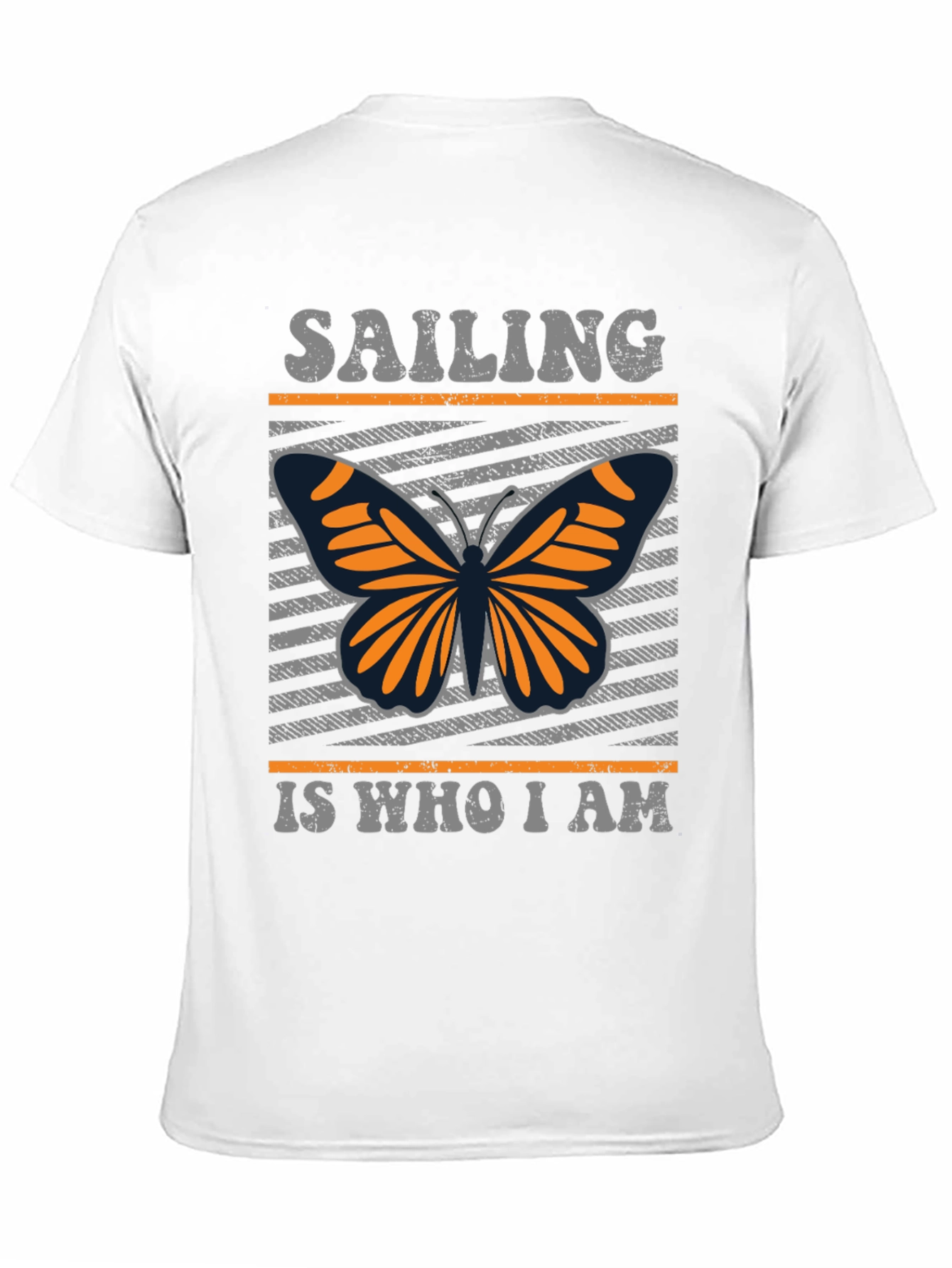 Sailing Butterfly T-Shirt - Unique Design Tee