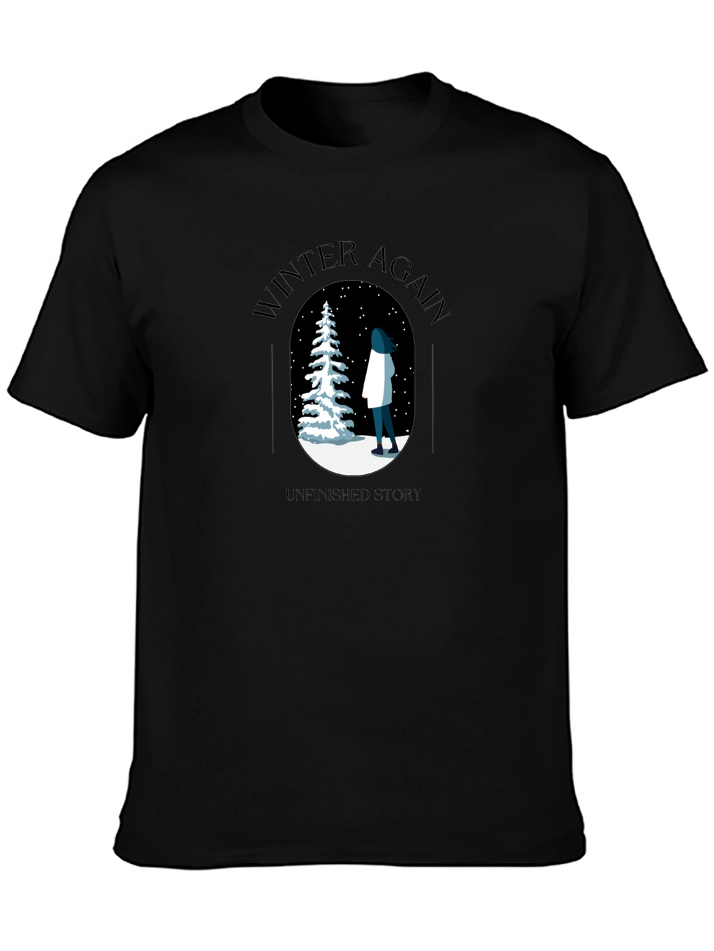 Winter Again Graphic Tee - Unfinished Story