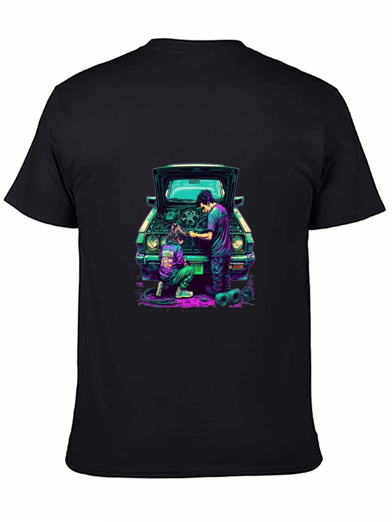 Cool Car Repair Graphic Tee