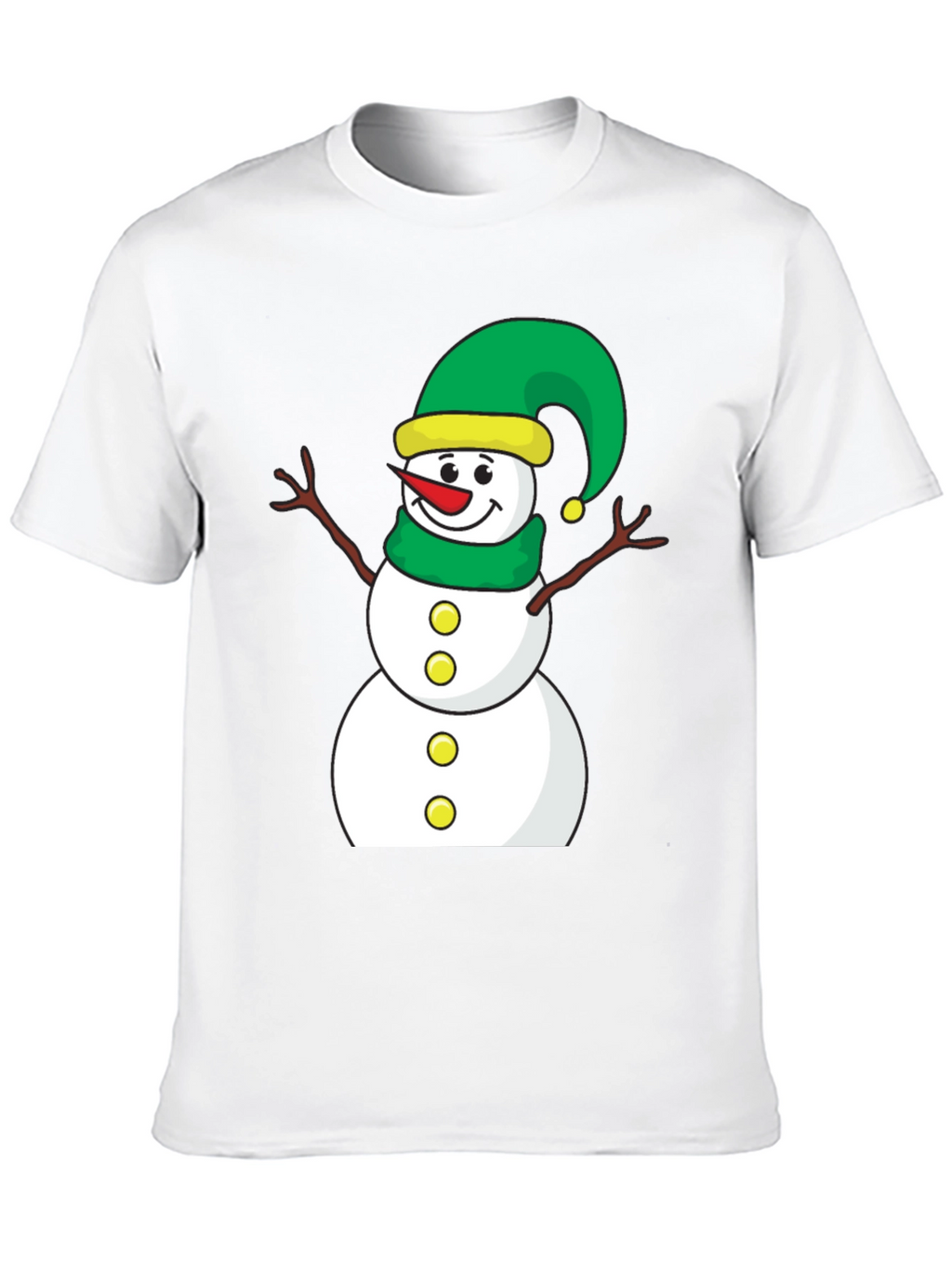 Festive Snowman Graphic Tee