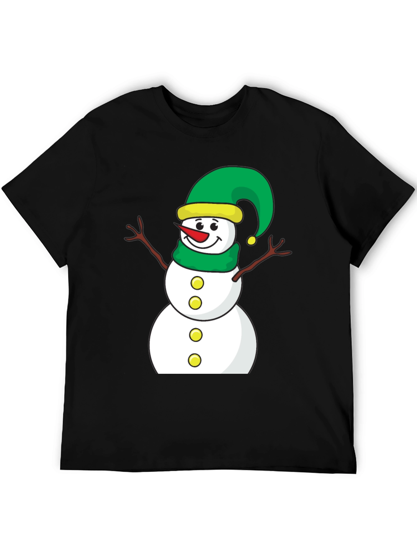 Festive Snowman Graphic Tee