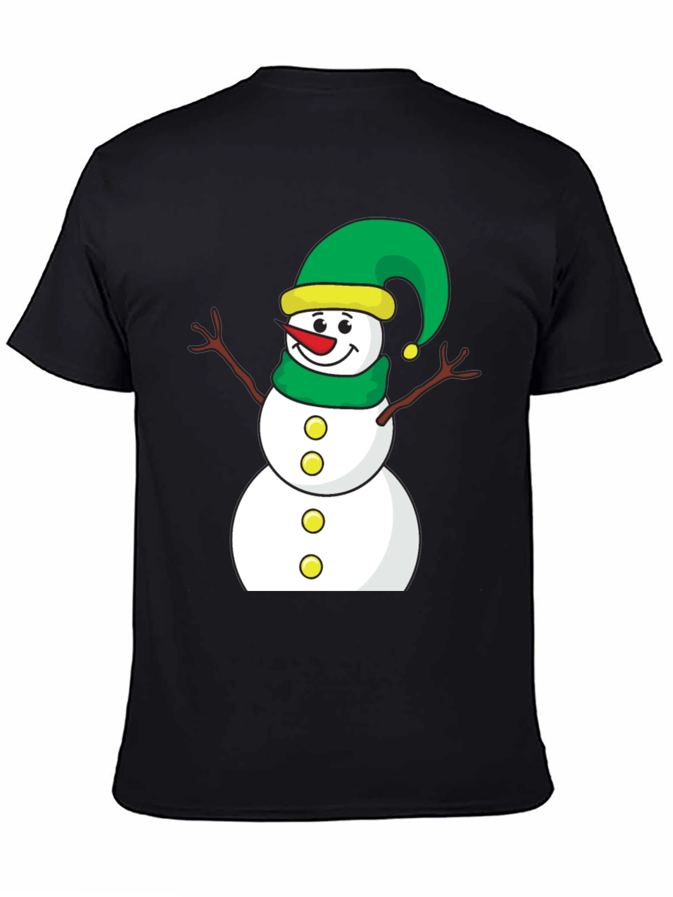 Festive Snowman Graphic Tee
