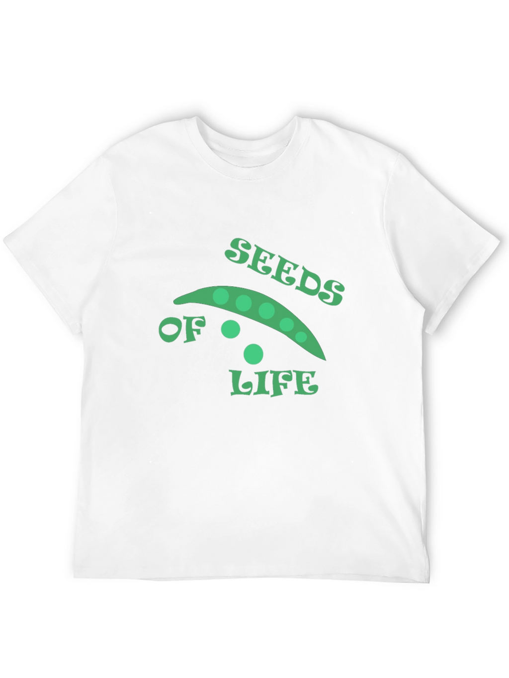 Seeds of Life Graphic Tee - Black Cotton