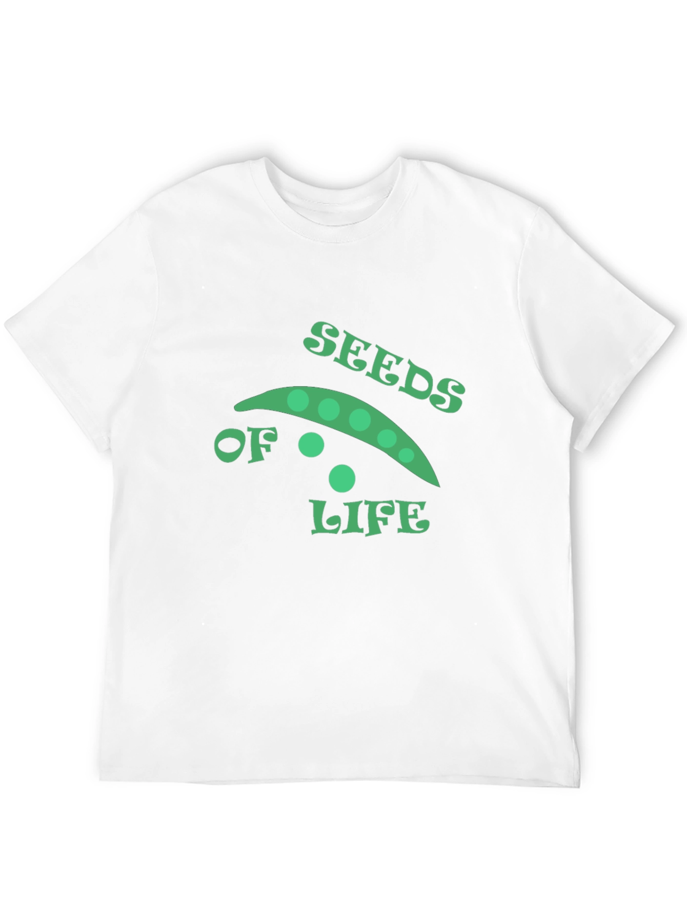 Seeds of Life Graphic Tee - Black Cotton