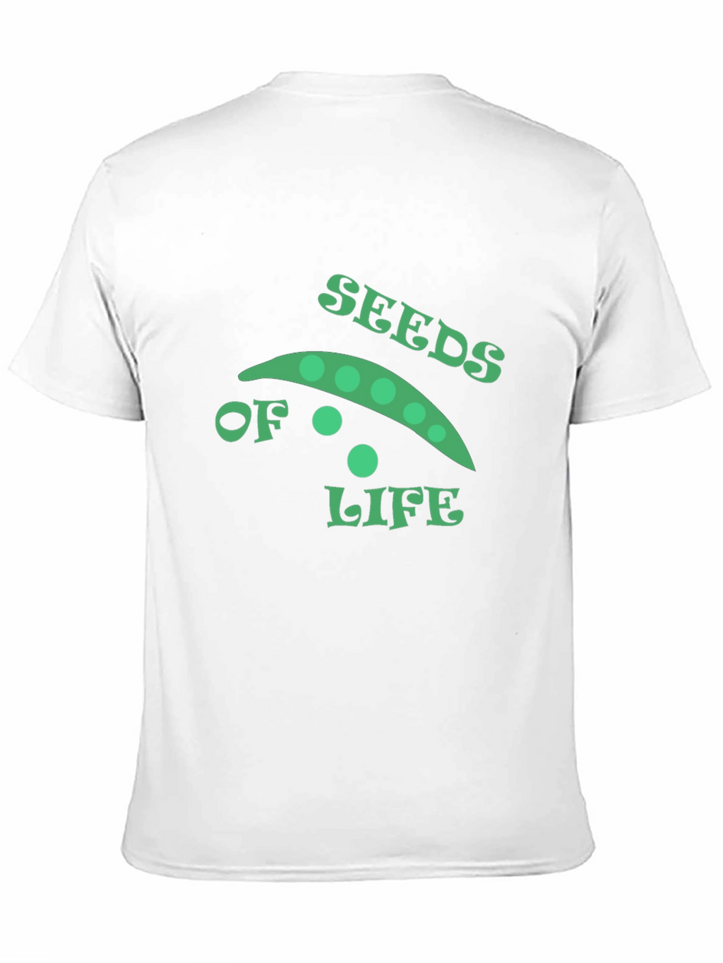 Seeds of Life Graphic Tee - Black Cotton