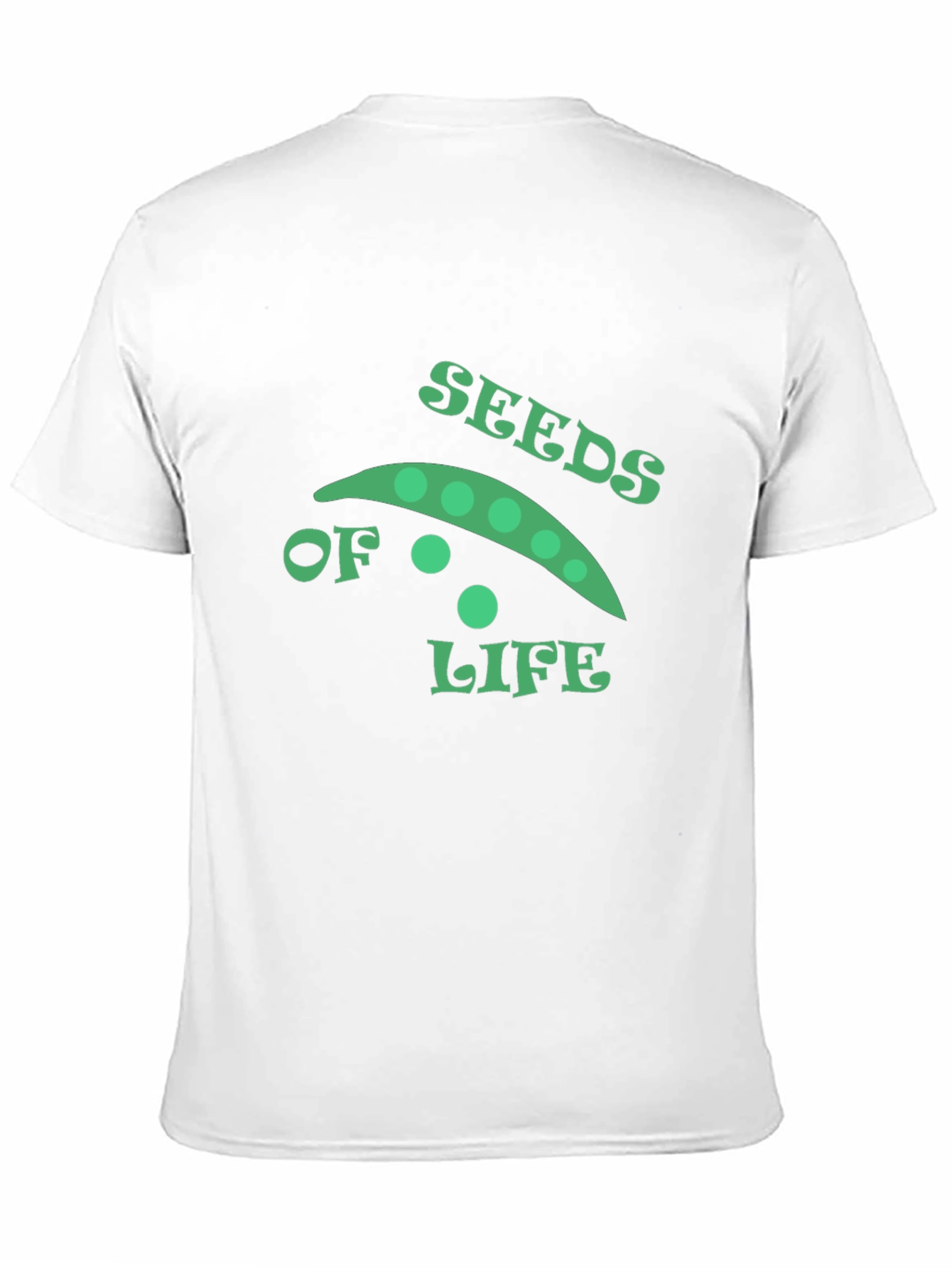 Seeds of Life Graphic Tee - Black Cotton