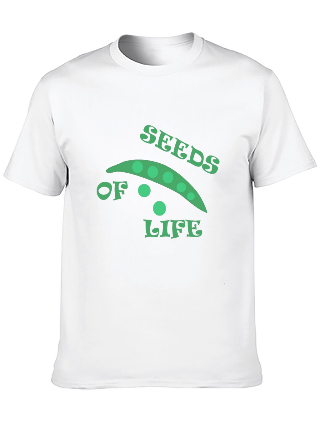 Seeds of Life Graphic Tee - Black Cotton