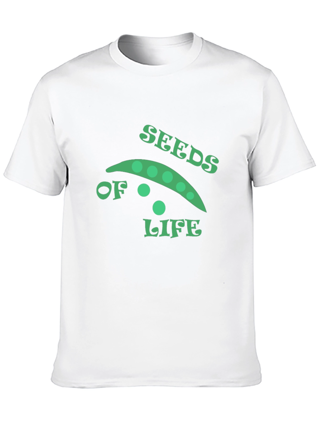 Seeds of Life Graphic Tee - Black Cotton