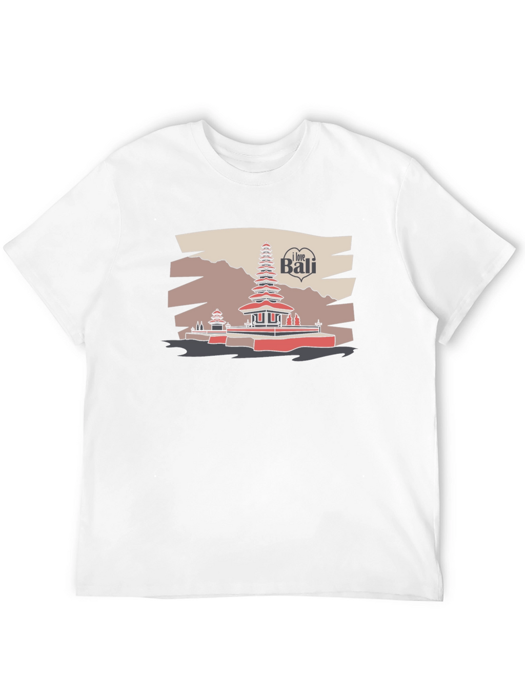 I Love Bali Graphic T-Shirt