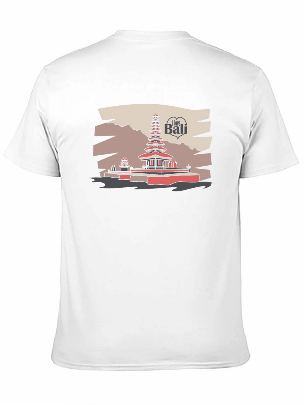I Love Bali Graphic T-Shirt