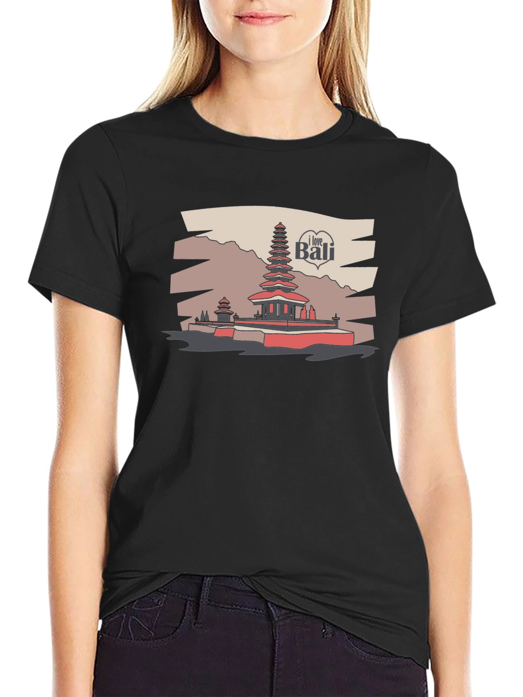 I Love Bali Graphic T-Shirt