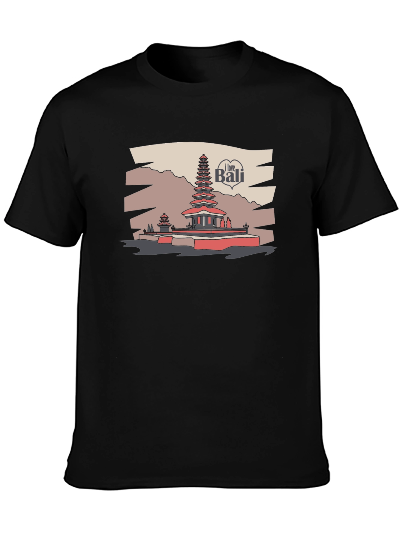 I Love Bali Graphic T-Shirt