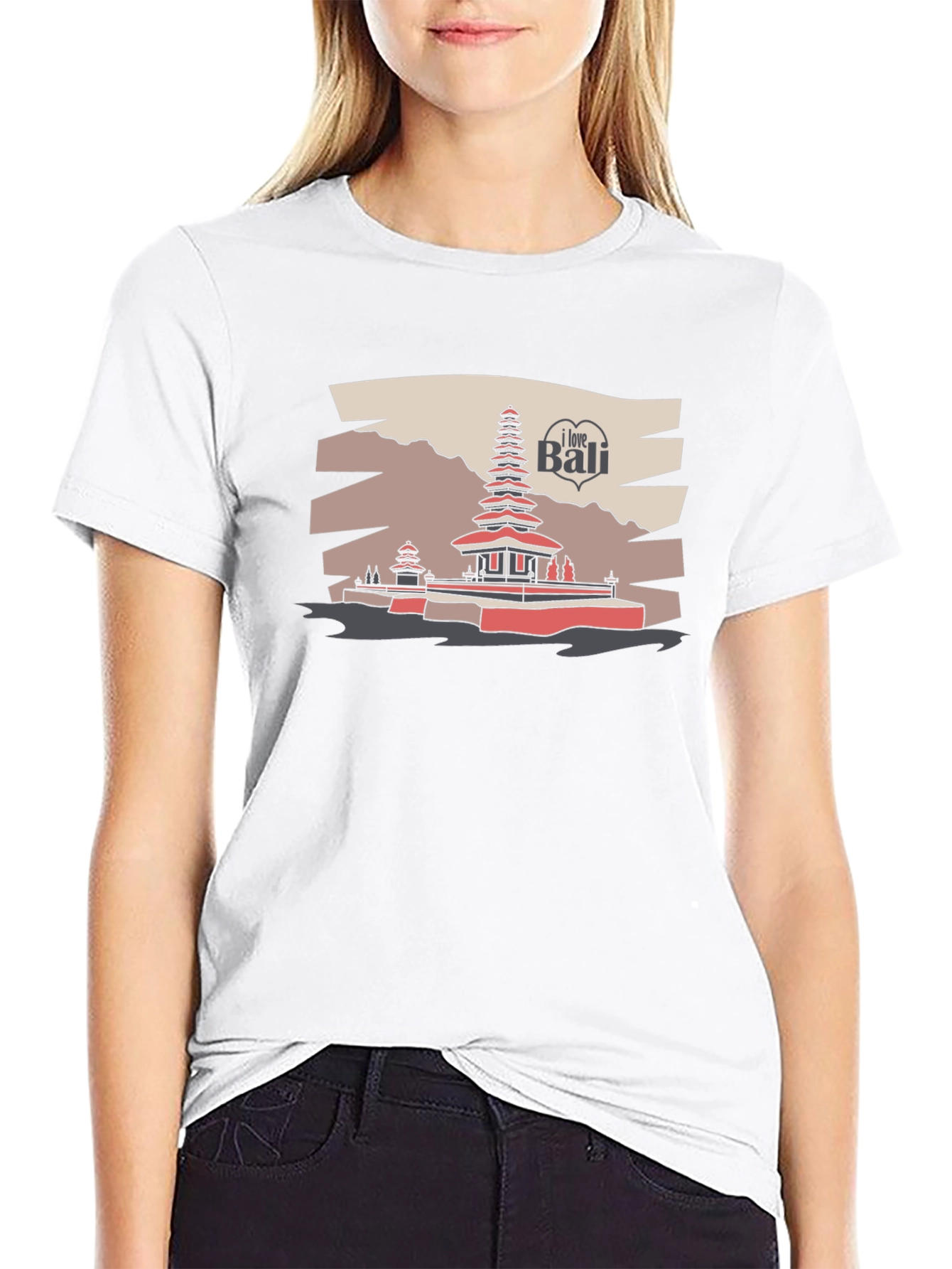 I Love Bali Graphic T-Shirt