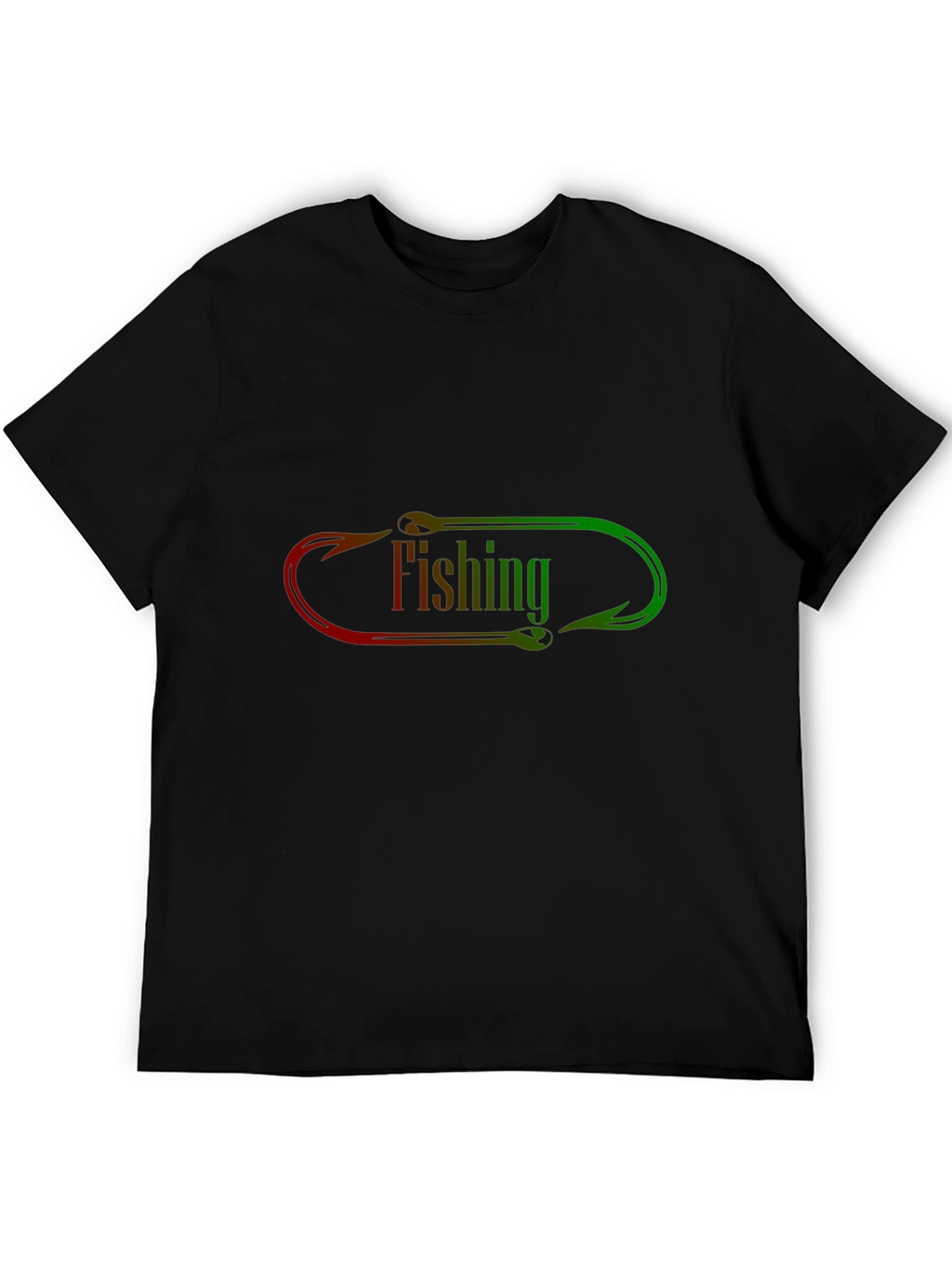 Fishing Hook Graphic T-Shirt