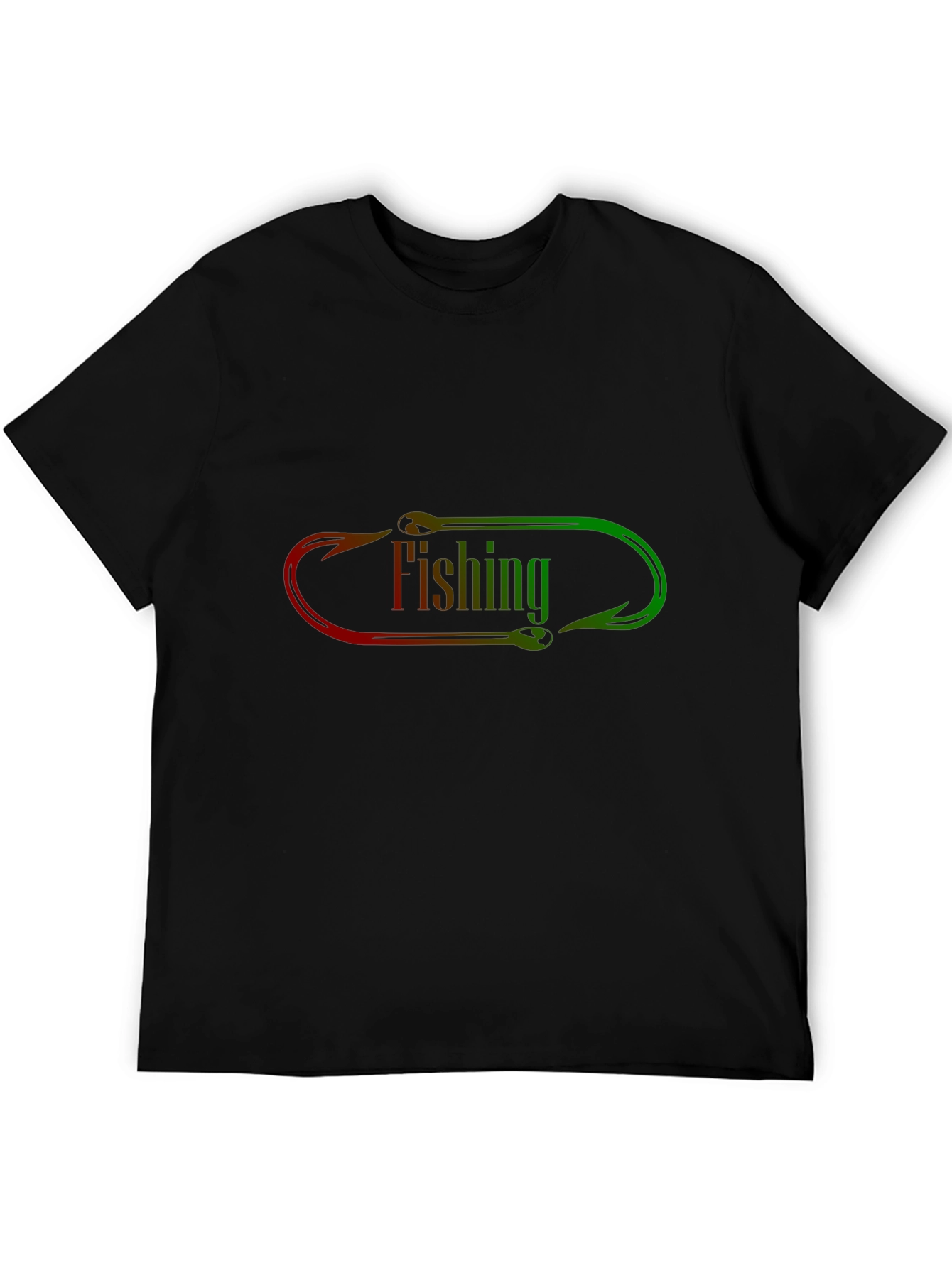 Fishing Hook Graphic T-Shirt