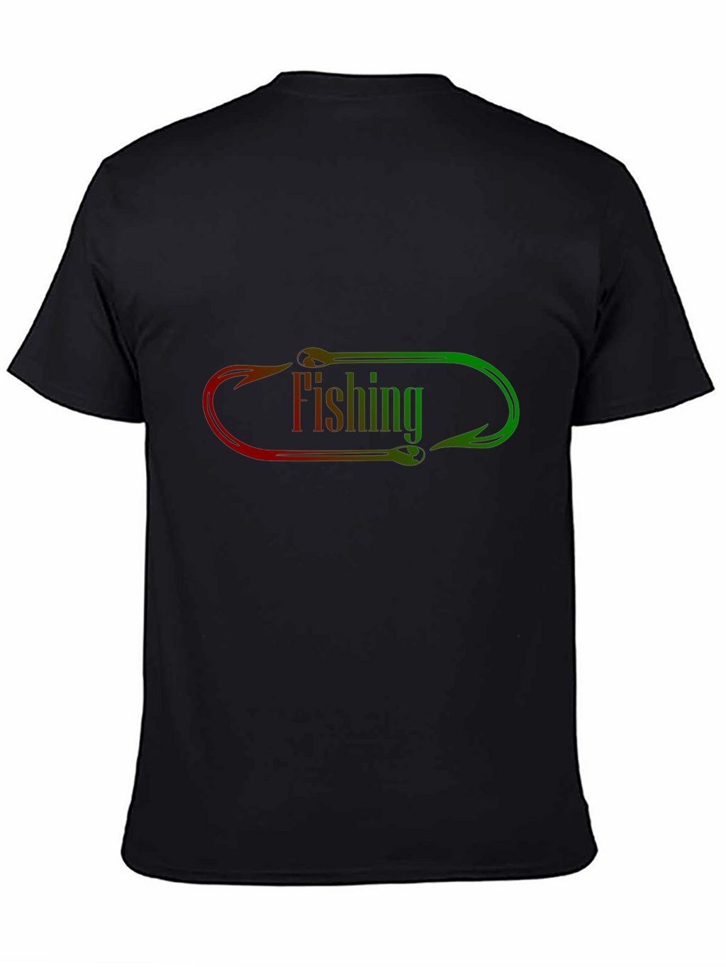 Fishing Hook Graphic T-Shirt