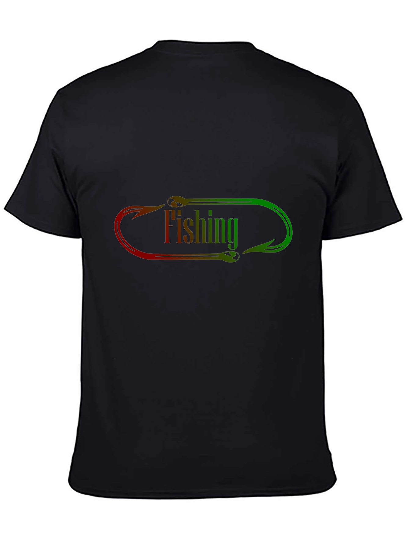Fishing Hook Graphic T-Shirt