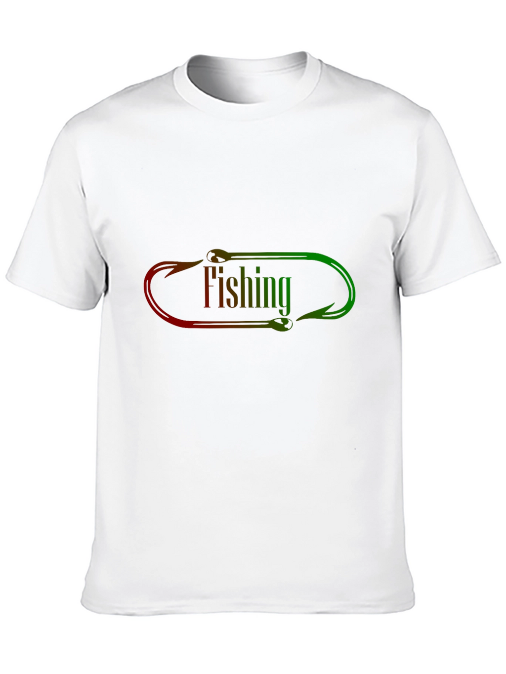Fishing Hook Graphic T-Shirt