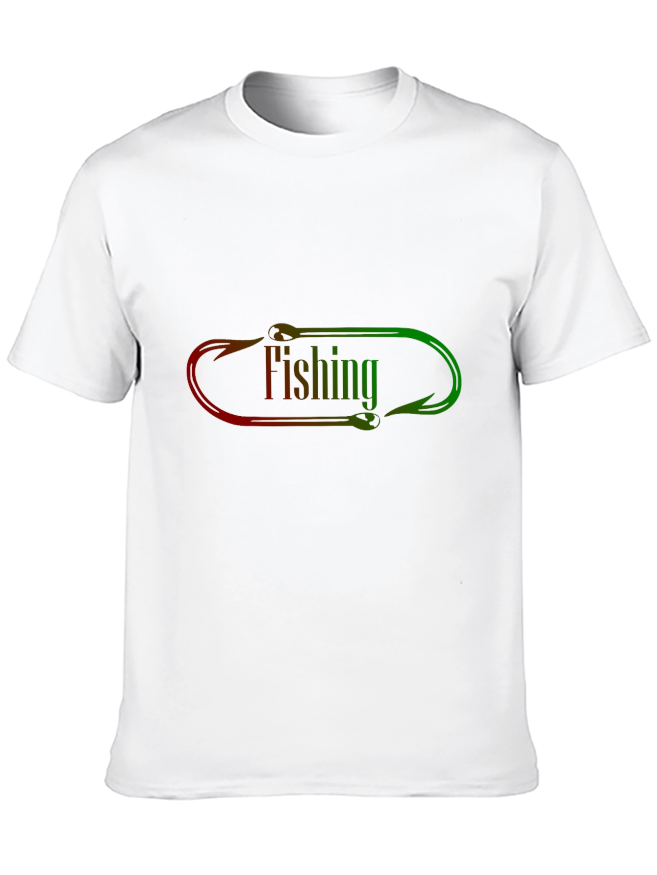 Fishing Hook Graphic T-Shirt
