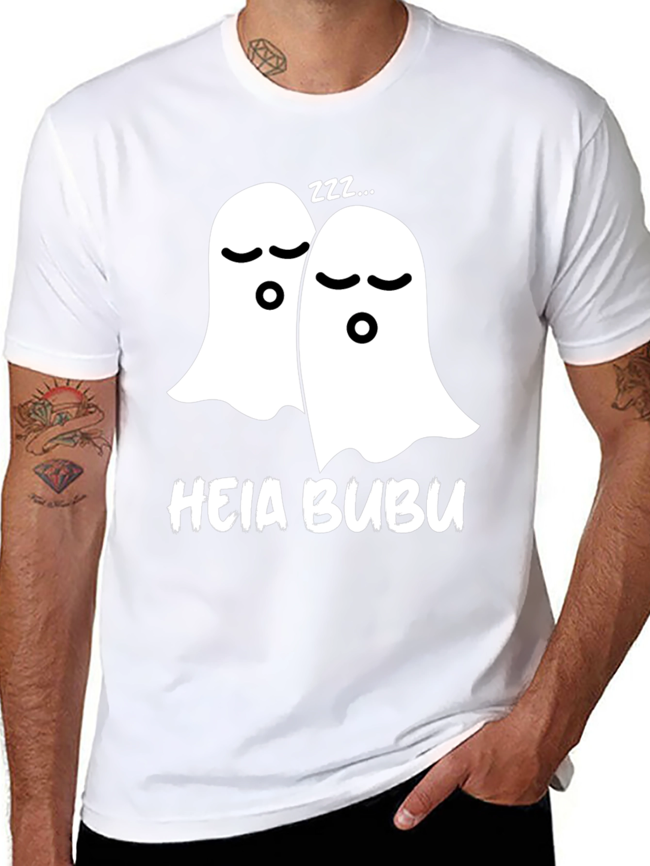 Heia Bubu Ghost T-Shirt