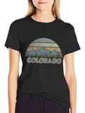 Colorado Mountain Graphic T-Shirt