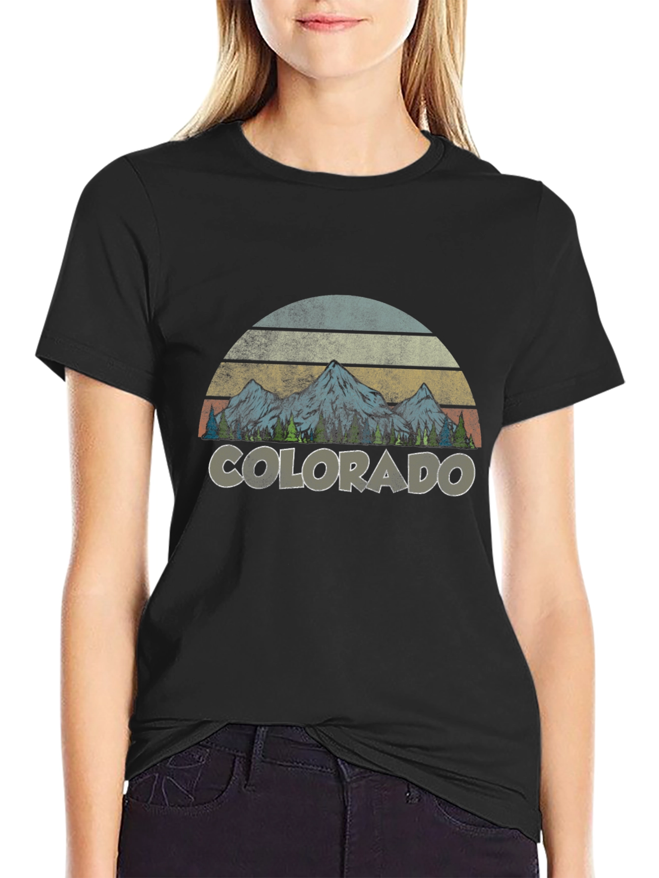 Colorado Mountain Graphic T-Shirt