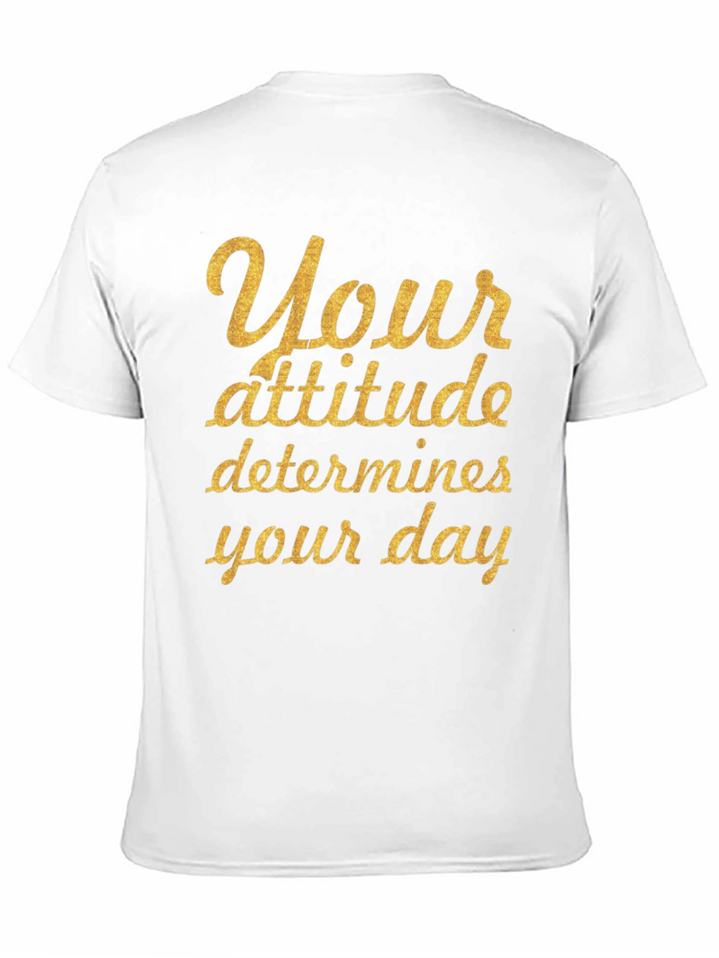 Attitude Quote Black Graphic T-Shirt