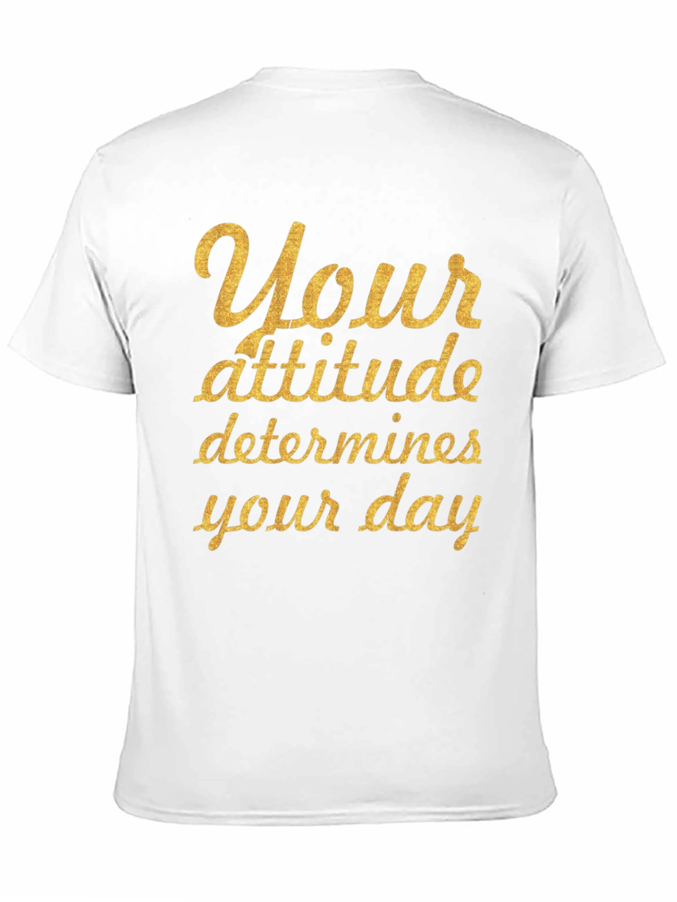 Attitude Quote Black Graphic T-Shirt